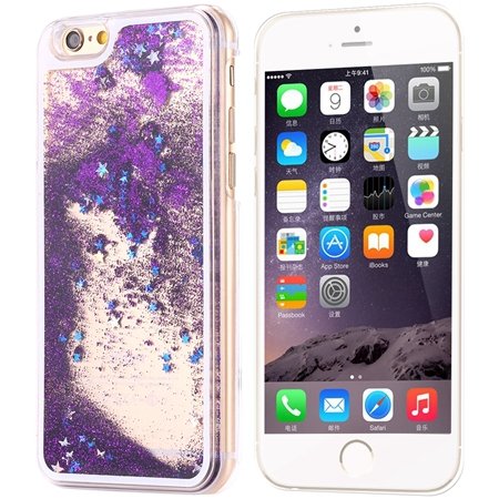 For Iphone6 Quicksand Case Cool Luxury Shinny Bling Star Case For 32275306688-2-Purple Star