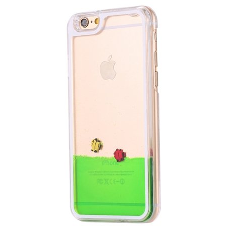 For Iphone 6 Transparent Case Luxury Oil Fish Quicksand Case For I 32278229485-5-Green Fish