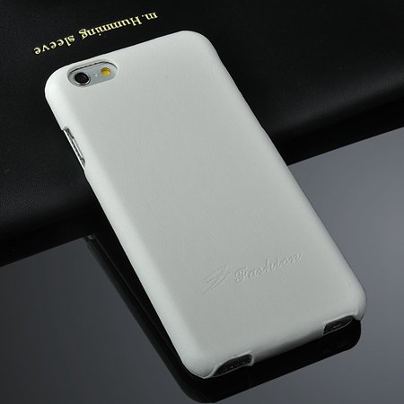 Luxury Vertical Flip Pu Leather Case For Iphone 6 4.7Inch Soft Fee 2045521298-2-White
