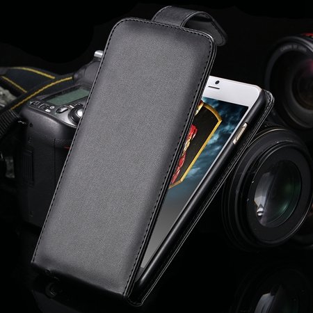 For Iphone 6 Case Retro Luxury Vertical Flip Pu Leather Case For I 32267677876-1-Black