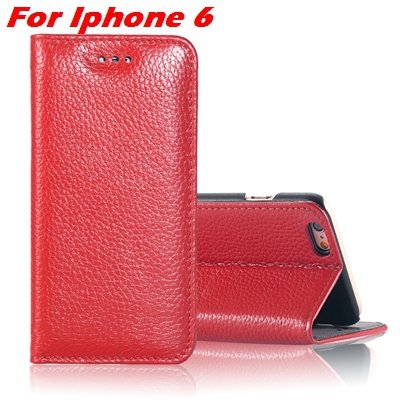 For Iphone 6 Plus Leather Case Luxury Lychee Pattern Pu Leather Ca 32259329563-2-Red For Iphone 6
