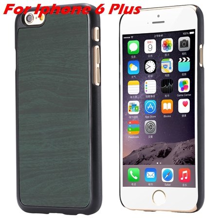 Luxury Retro Wood Grain Hard Case For Iphone 6 4.7"" Deluxe Fashion 32253933772-13-Green For I6 plus