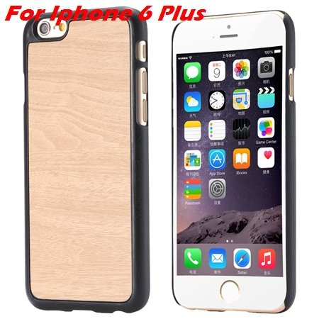 Luxury Retro Wood Grain Hard Case For Iphone 6 4.7"" Deluxe Fashion 32253933772-14-White For I6 plus