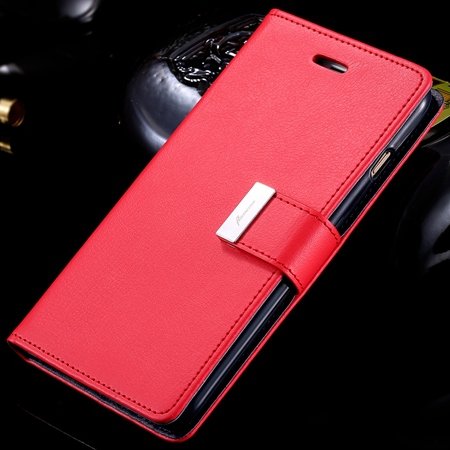 For Iphone6 Case Luxury Pu Leather Case For Iphone 6 4.7Inch Flip 32278295886-2-Red