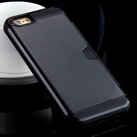 For Iphone 6 Case High Quality Korean Style Tpu + Pc Hybird Armor 32276148973-3-Black