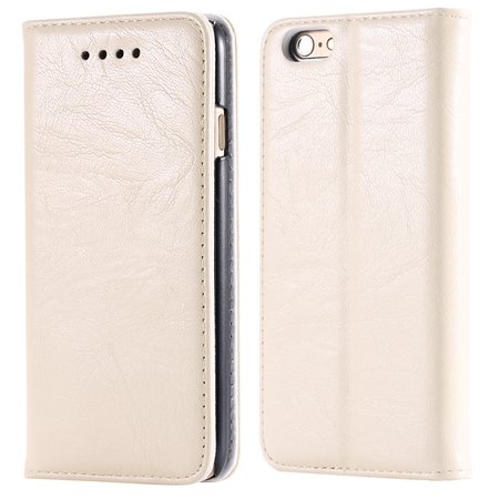 Soft Feel Original Pu Leather Case For Iphone 6 Flip Case Book Sta 32253957865-3-Rice