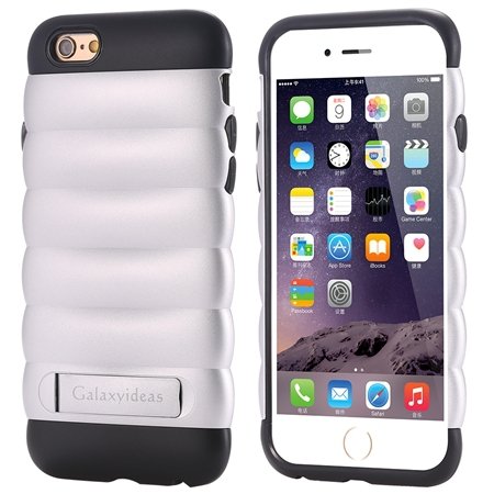 Cute Luxury Pc+ Tpu Hybird Armor Case For Iphone 6 4.7Inch Mobile 32302464039-1-Sliver