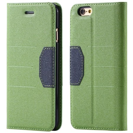 Gold Retro Luxury Cool Pu Leather Case For Iphone 6 4.7"" Flip Phon 32256236913-2-Green