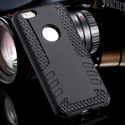 Retro Cool High Quality Hybrid Pc + Silicone Hard Case For Iphone 32255788845-4-Black