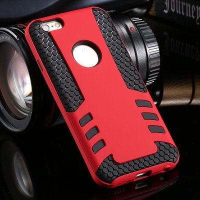 Retro Cool High Quality Hybrid Pc + Silicone Hard Case For Iphone 32255788845-6-Red