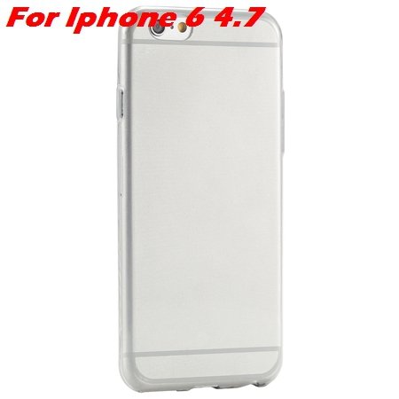 High Quality Soft Back Cover Shell For Iphone6 4.7"" Ultra Light Cl 32222098041-8-Gray For Iphone 6