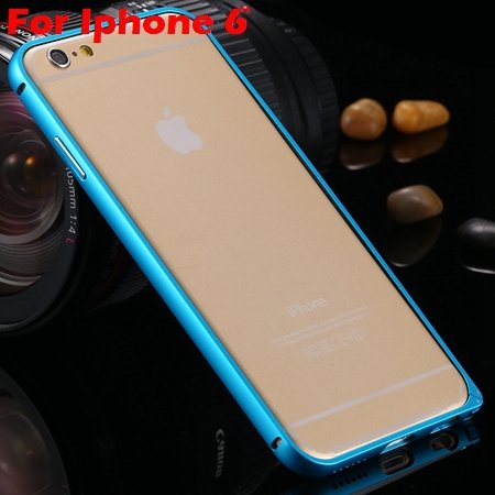 Ultra Thin Aluminum Bumper Luxury Frame Metal Case For Iphone 6 Pl 32214515559-3-Blue ForIphone6