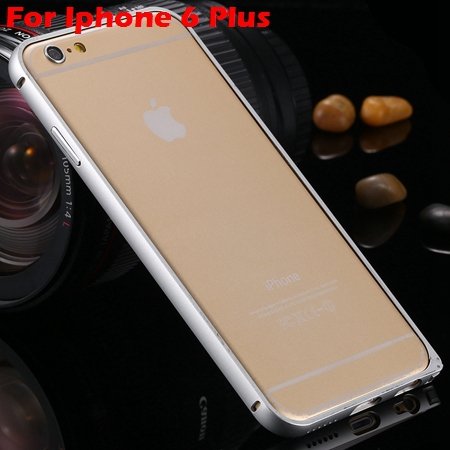 Ultra Thin Aluminum Bumper Luxury Frame Metal Case For Iphone 6 Pl 32214515559-6-Sliver For I6 Plus