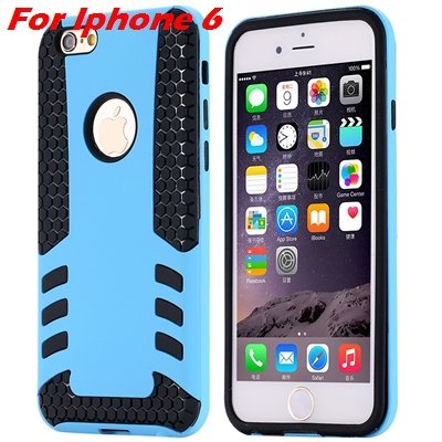 Luxury Rocket High Quality Pc+Tpu Hybrid Hard Case For Iphone 6 Pl 32255559642-1-Sky blue For I6