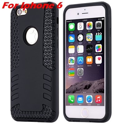 Luxury Rocket High Quality Pc+Tpu Hybrid Hard Case For Iphone 6 Pl 32255559642-4-Black For I6