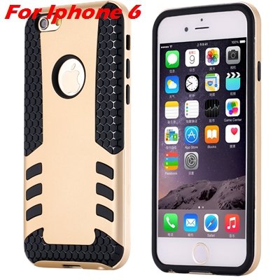 Luxury Rocket High Quality Pc+Tpu Hybrid Hard Case For Iphone 6 Pl 32255559642-5-Gold For I6