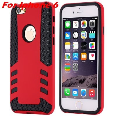 Luxury Rocket High Quality Pc+Tpu Hybrid Hard Case For Iphone 6 Pl 32255559642-6-Red For I6