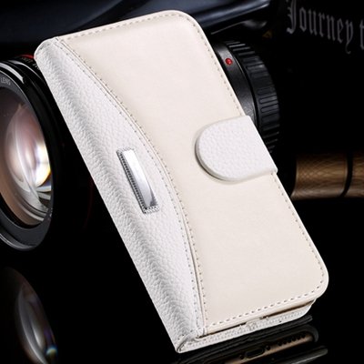 Hot Classic Business Style High Quality Pu Leather Case For Iphone 32254791794-2-White