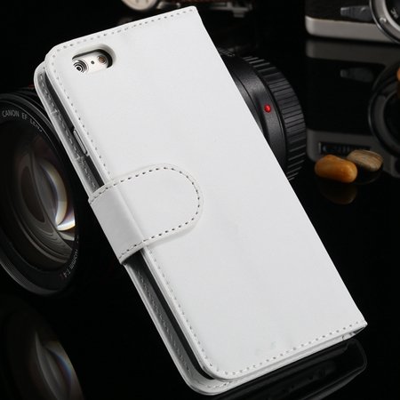 For Iphone 6 Plus Wallet Case Luxury Flip Pu Leather Case For Ipho 2055768856-3-White