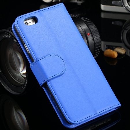For Iphone 6 Plus Wallet Case Luxury Flip Pu Leather Case For Ipho 2055768856-5-Blue