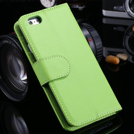 For Iphone 6 Plus Wallet Case Luxury Flip Pu Leather Case For Ipho 2055768856-7-Green
