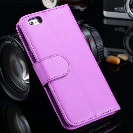 For Iphone 6 Plus Wallet Case Luxury Flip Pu Leather Case For Ipho 2055768856-10-Purple