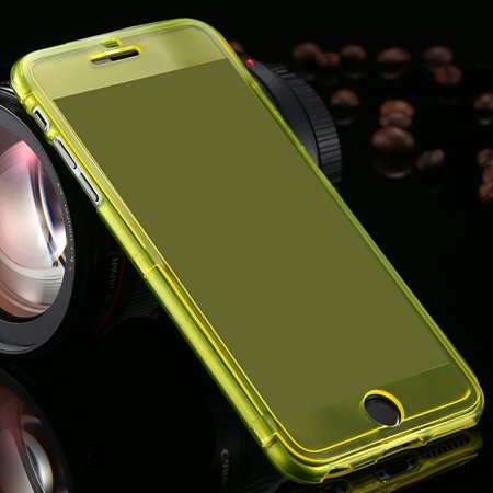 2015 Newest Crystal Clear Soft Tpu Case For Iphone 6 Plus Transpar 32226727991-6-Yellow
