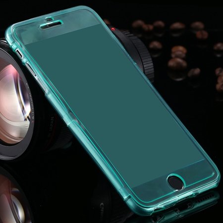 2015 Newest Crystal Clear Soft Tpu Case For Iphone 6 Plus Transpar 32226727991-8-Green