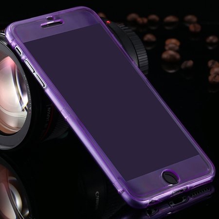 2015 Newest Crystal Clear Soft Tpu Case For Iphone 6 Plus Transpar 32226727991-9-Purple