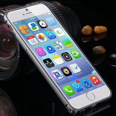 Gold Retro Ultra Thin Deluxe Frame Phone Case For Iphone 6 Plus 5. 32213512508-2-Navy Blue