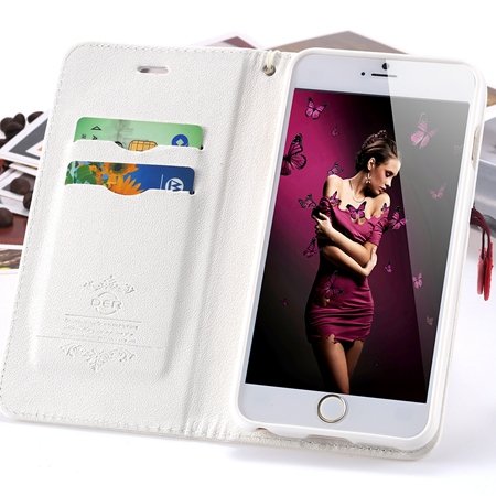 Hot Special For Girls Lovely Cherry Phone Cases For Iphone 6 Plus 2055000379-1-White
