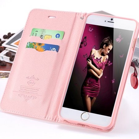 Hot Special For Girls Lovely Cherry Phone Cases For Iphone 6 Plus 2055000379-5-Pink