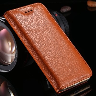 For Iphone 6 Plus Case Luxury Vintage Lychee Pattern Pu Leather Ca 32259342020-3-Brown
