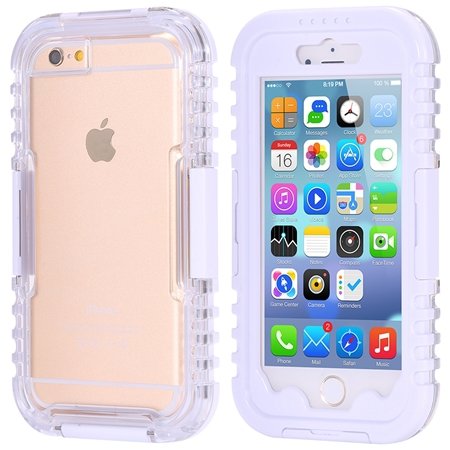 For Iphone 6 5.5Inch Soft Case Retro Anti-Water Sport Waterproof C 32277576039-6-White