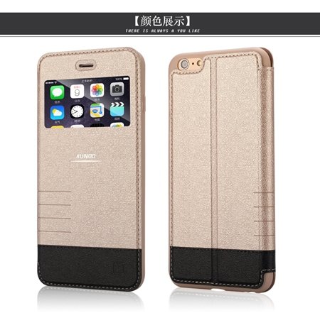 Retro Luxury Gold Flip Leather Case For Iphone 6 Plus 5.5Inch View 32224557451-3-Gold