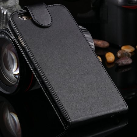 New Arrival Retro Pink Pu Leather Vertical Flip Case For Iphone 6 2027538805-1-Black