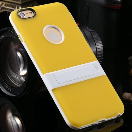 Newest Protective Pricise Hole Tpu Case For Iphone 6 Plus 5.5"" Tri 2046613690-6-Yellow