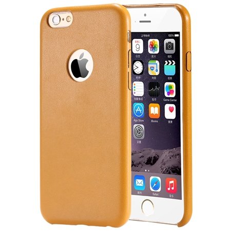 Gold Luxury Back Pu Leather Case For Iphone 6 Plus 5.5Inch Cell Ph 32271193158-2-Yellow