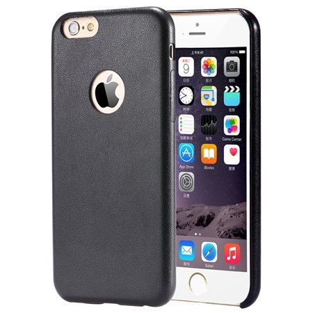 Gold Luxury Back Pu Leather Case For Iphone 6 Plus 5.5Inch Cell Ph 32271193158-4-Black