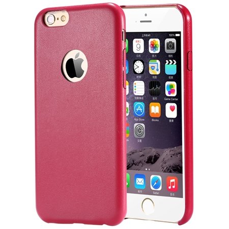 Gold Luxury Back Pu Leather Case For Iphone 6 Plus 5.5Inch Cell Ph 32271193158-5-Red