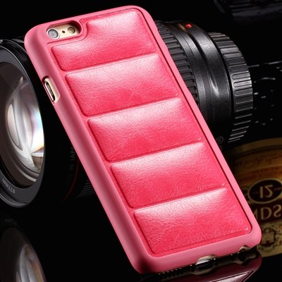 Vintage Luxury Soft Sofa Leather Case For Iphone 6 Plus 5.5Inch Le 32258451526-5-Hot Pink