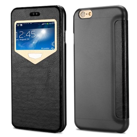 2015 New Luxury Vinatge Pu Leather Case For Iphone 6 Plus 5.5"" Win 32270584493-1-Black