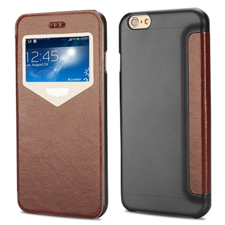 2015 New Luxury Vinatge Pu Leather Case For Iphone 6 Plus 5.5"" Win 32270584493-3-Brown