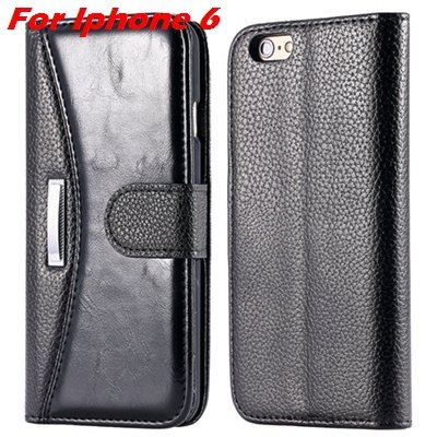 Retro Classic Business Style Pu Leather Case For Iphone 6 Plus Mob 32254553998-1-Black For Iphone 6