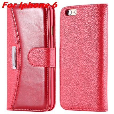 Retro Classic Business Style Pu Leather Case For Iphone 6 Plus Mob 32254553998-3-Red For Iphone 6