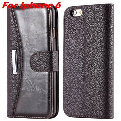 Retro Classic Business Style Pu Leather Case For Iphone 6 Plus Mob 32254553998-4-Brown For Iphone 6