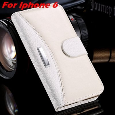 Retro Classic Business Style Pu Leather Case For Iphone 6 Plus Mob 32254553998-6-White For I6 Plus