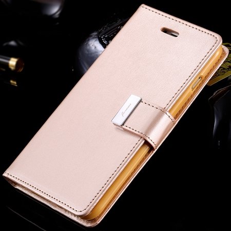For Iphone 6 Plus Leather Case Luxury Men Women Flip Pu Leather Ca 32278142450-6-Gold