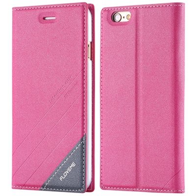 For Iphone 6 Plus Case Luxury Cool Pu Leather Case For Iphone 6 Pl 32269729965-5-Hot Pink
