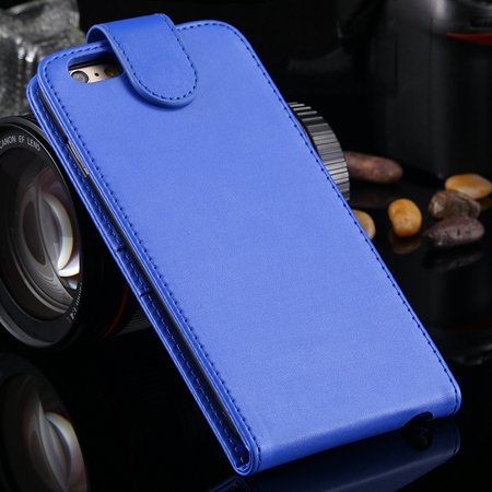 2014 Newest Retro Pu Leather Vertical Flip Case For Iphone 6 Plus 2027535392-4-Blue